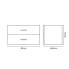 Positivo 2S 80-as mosdósszekrény fehér