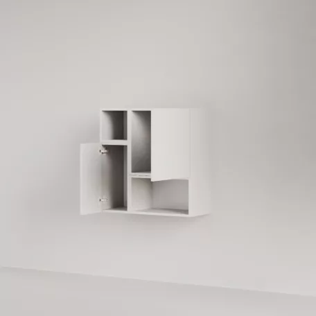 Positivo 2F2P fürdőszobai felső szekrény tengerészkék