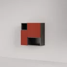 Positivo 2F2P fürdőszobai felső szekrény tégla