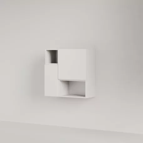 Positivo 2F2P fürdőszobai felső szekrény fehér