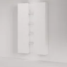 Positivo  2D1R fürdőszobai szekrény fehér