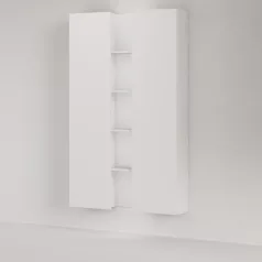 Positivo  2D1R fürdőszobai szekrény fehér