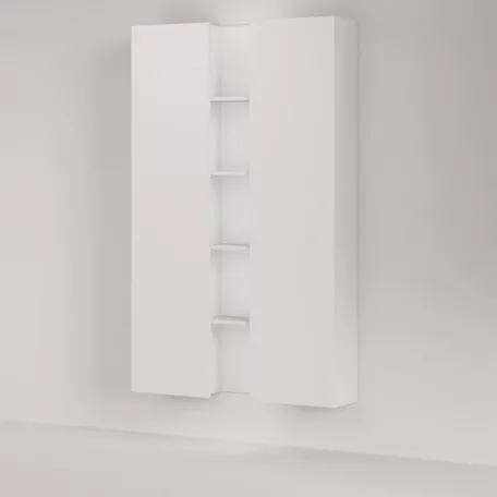 Positivo  2D1R fürdőszobai szekrény fehér