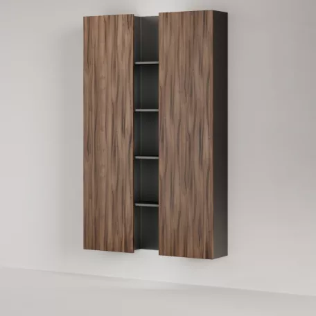 Positivo  2D1R fürdőszobai szekrény dió