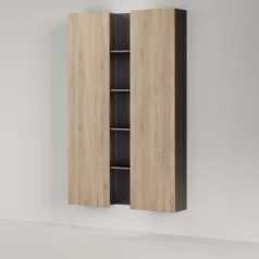 Positivo  2D1R fürdőszobai szekrény sonoma