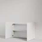 Positivo  2D fürdőszobai alsó szekrény dió