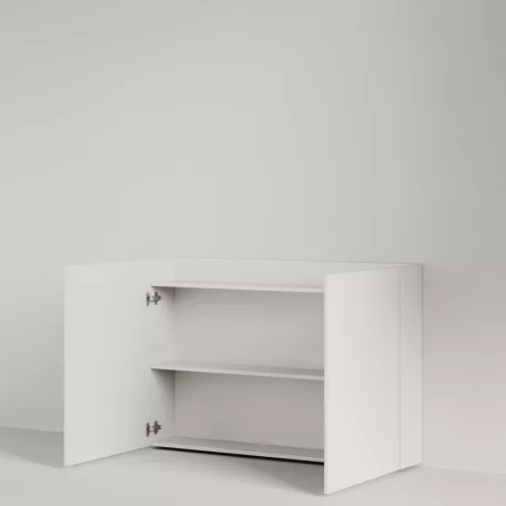 Positivo  2D fürdőszobai alsó szekrény dió