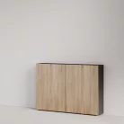 Positivo  2D fürdőszobai alsó szekrény sonoma