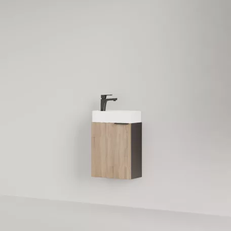 Positivo 1FT SMALL fürdőszobai alsó szekrény sonoma