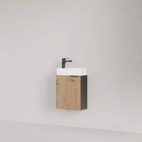 Positivo 1FT SMALL fürdőszobai alsó szekrény artisan