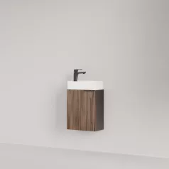 Positivo 1FT SMALL fürdőszobai alsó szekrény dió