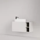 Positivo 1F2P fürdőszobai alsó szekrény fehér