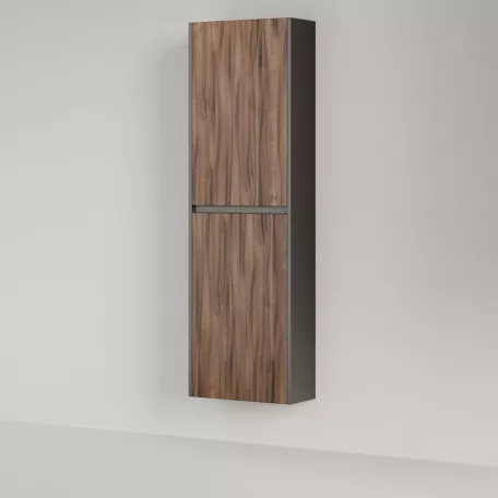 Positivo 1D fürdőszobai felső szekrény dió