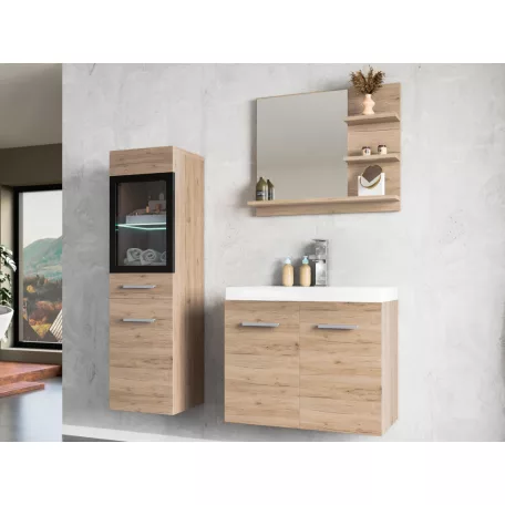 Laurine mosdós szekrény san remo színben