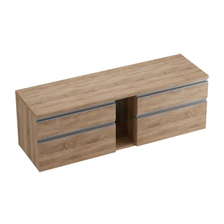 Magdalena fürdőszobai szekrény sonoma színben