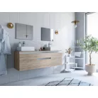 Jimena fürdőszobai szekrény sonoma színben