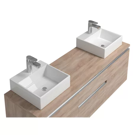 Jimena fürdőszobai szekrény sonoma színben