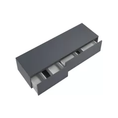 Isaurie fürdőszobai szekrény antracit színben