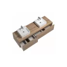 Isaurie fürdőszobai szekrény sonoma színben