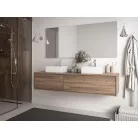 Isaurie fürdőszobai szekrény dió színben