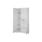 Minela II. fürdőszobai szekrény fehér színben 88 cm