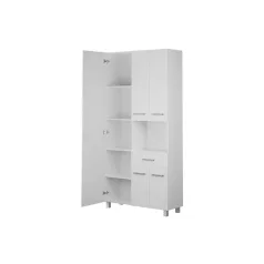 Minela II. fürdőszobai szekrény fehér színben 88 cm