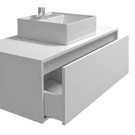 Teana fürdőszobai szekrény fehér színben