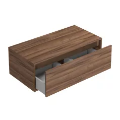 Teana fürdőszobai szekrény dió színben