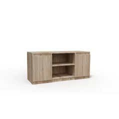 Merg 2 ajtós - 2 polcos TV szekrény sonoma színben