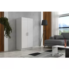 Pino II. akasztós gardróbszekrény 81 cm fehér színben