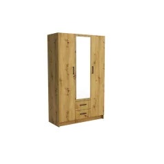 Pino I. tükrös gardróbszekrény 120 cm artisan színben