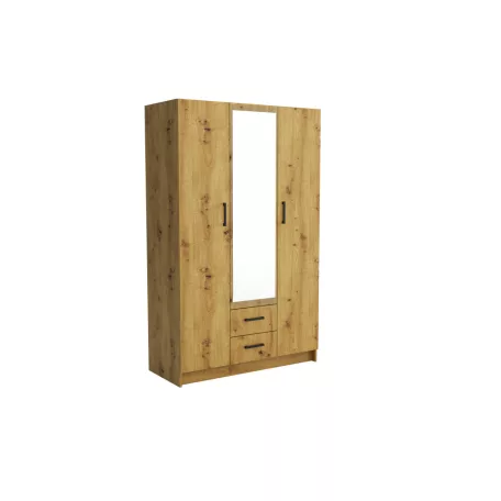 Pino I. tükrös gardróbszekrény 120 cm artisan színben