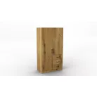 Pino III. akasztós, polcos, fiókos gardróbszekrény 96 cm artisan színben