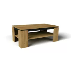 LIZA dohányzóasztal artisan/fekete