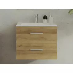   Kayla fürdőszobai alsó szekrény 60 cm riviera tölgy színben