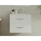 Kayla fürdőszobai alsó szekrény 60 cm fehér színben