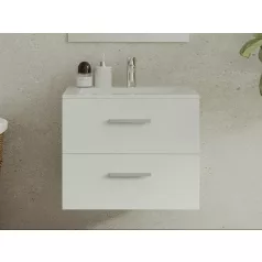 Kayla fürdőszobai alsó szekrény 60 cm fehér színben