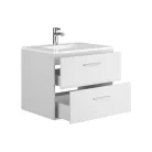Kayla fürdőszobai alsó szekrény 60 cm fehér színben