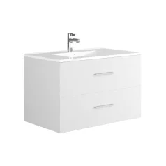 Kayla fürdőszobai alsó szekrény 80 cm fehér színben