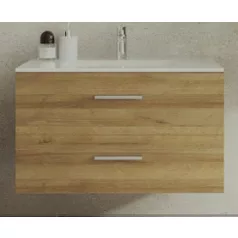   Kayla fürdőszobai alsó szekrény 80 cm riviera tölgy színben