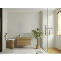   Kayla fürdőszobai alsó szekrény 80 cm riviera tölgy színben