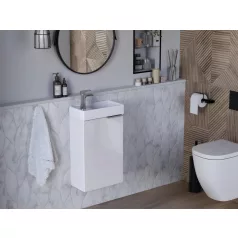 Taho fürdőszobai szekrény fehér színben