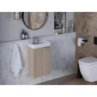 Taho fürdőszobai szekrény sonoma színben