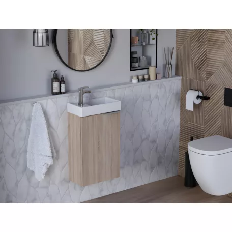 Taho fürdőszobai szekrény sonoma színben