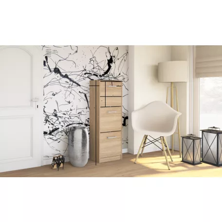 Sawa 3s cipősszekrény sonoma