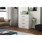 Scala 4s komód fehér