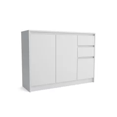 Aston 3d2s komód fehér