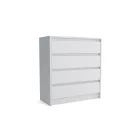 Aston 4s komód fehér