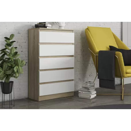 Ariel 1 sonoma/fehér komód