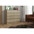 Ariel 2 sonoma komód